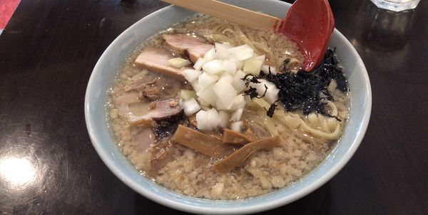 「燕三条らーめん・大盛無料」@新潟長岡らぁめん 安ざわ食堂の写真