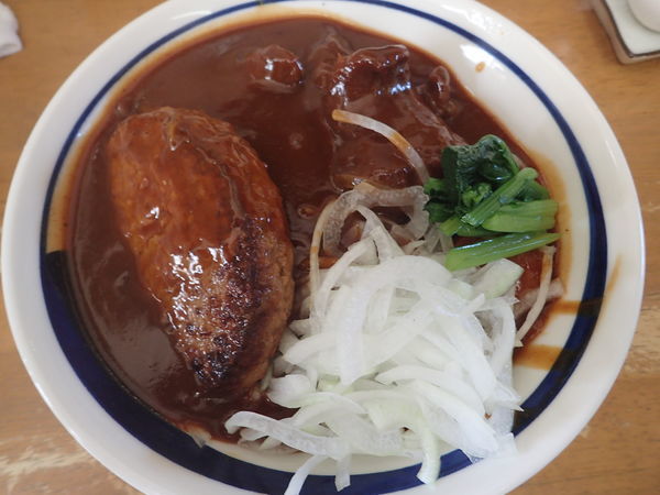 「ぶっかけ牛タン先シチュー B」@MENYA 食い味の道有楽の写真