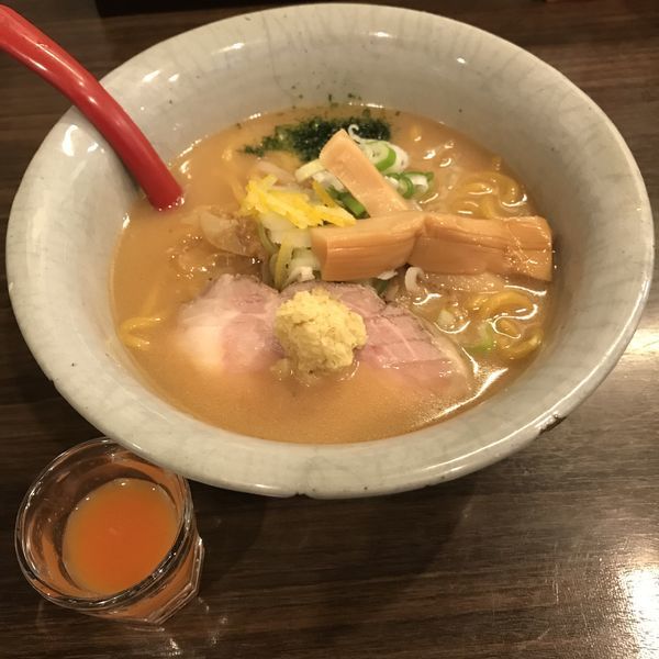 「味噌らーめん（￥750）」@味噌専門 麺屋大河の写真