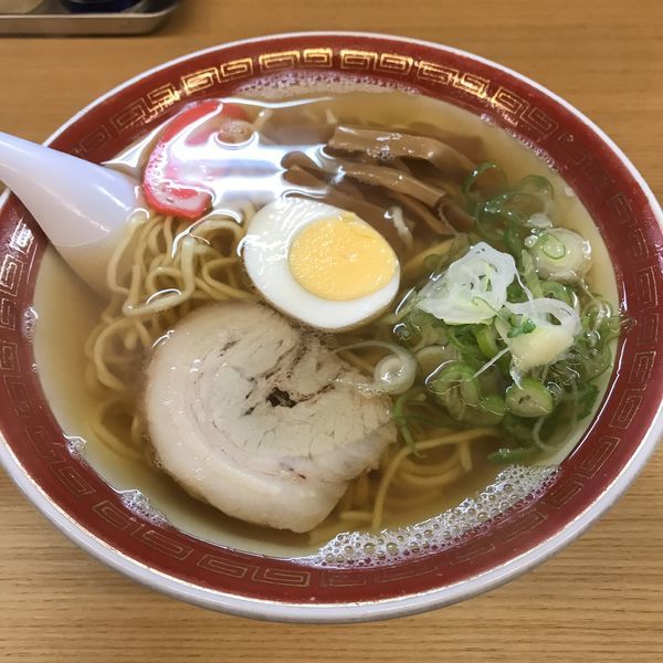 「ラーメン（￥490）」@亀次郎の写真