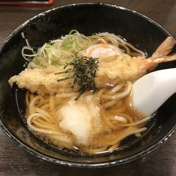 「天ぷらうどん（￥780）」@うどん・そば処 中佐中店 空港店の写真