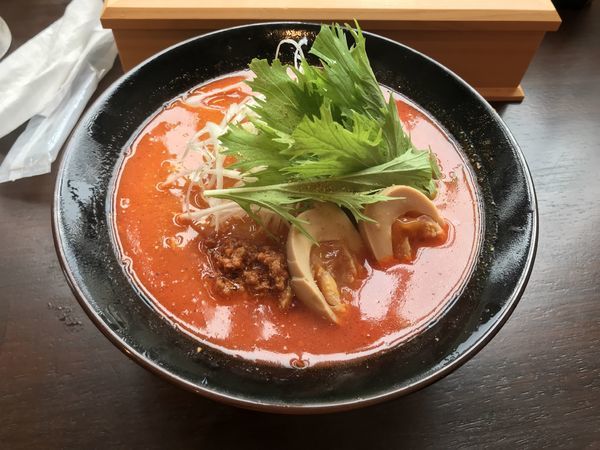 「牛骨塩担々麺」@麺屋 Quの写真