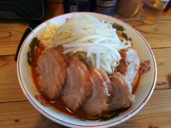 「10/6 小ぶた辛味噌に変更1,050円」@ラーメン神豚 関東学院前店の写真