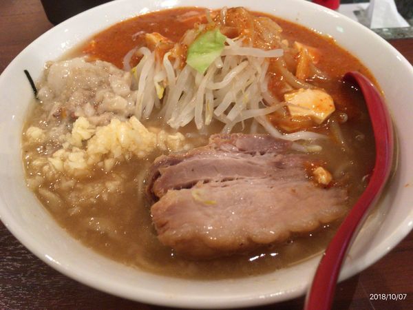 「フュージョン」@火の豚 立川ラーメンスクエア店の写真