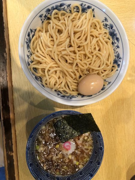 「味玉つけ麺 大盛り」@くり山の写真