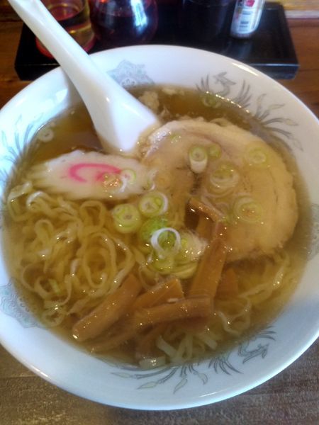 「佐野ラーメン 600円」@手打ち佐野ラーメン 佐野屋の写真