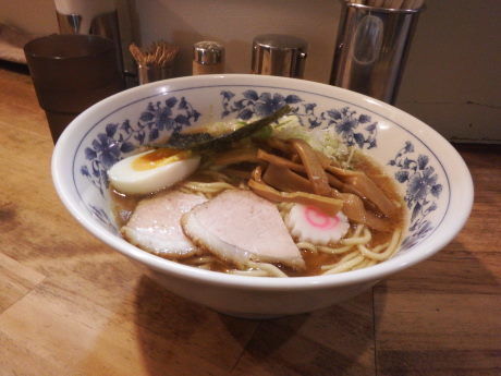 「中華そば　小」@たまがわやの写真