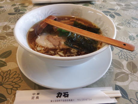 「ラーメン」@力石中華飯店の写真