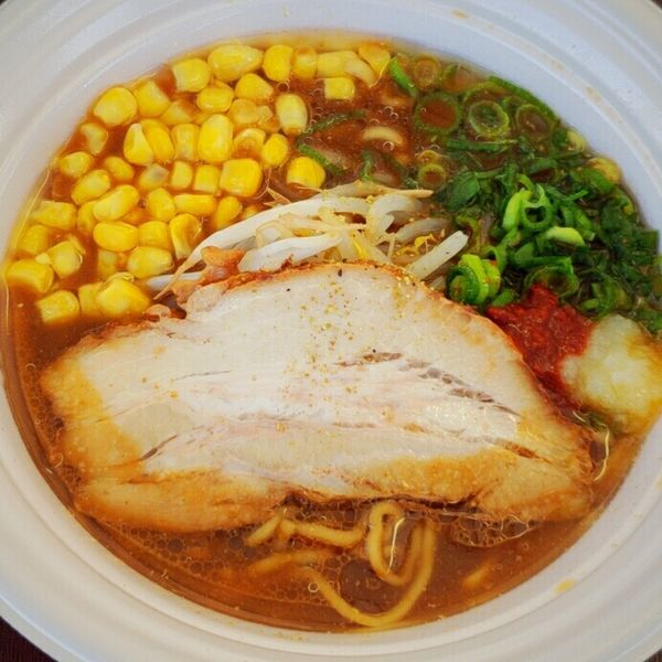 「熟成黒味噌ラーメン ８００円 by 龍のひげ×麺や虎徹」@つくばラーメンフェスタ2018の写真
