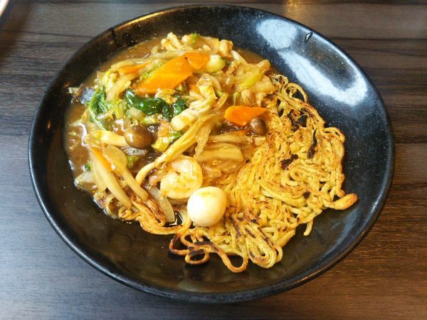 「あんかけ焼そば(2018年９月限定)」@餃子の王将 四条大宮店の写真