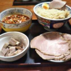 冷し魚介マーラー油つけ麺(2018年９月限定)