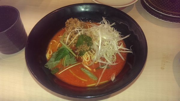 「濃厚冷やし坦々麺」@はま寿司 南大沢駅前店の写真