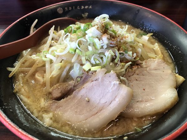 「味噌やさい」@煮干しらあめん 燕黒の写真