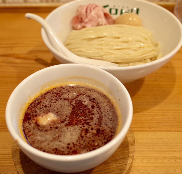 「辛つけ麺…800円」@ラーメン イロドリの写真