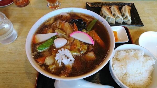 「広東麺」@ラーメンフロンティアCAMO-MEの写真