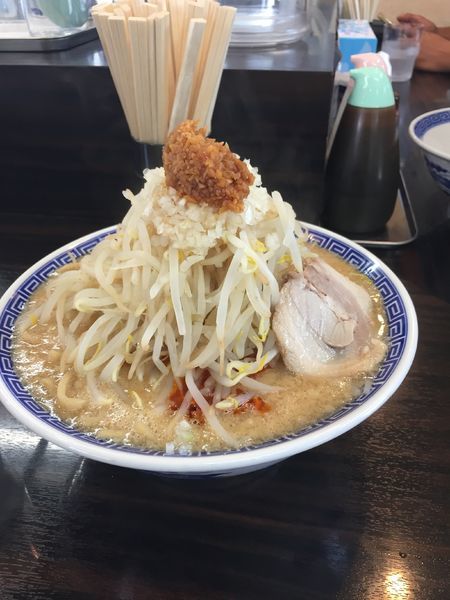 「(期間限定)旨辛担々麺角ふじ麺醤油」@山勝 角ふじ 金沢店の写真