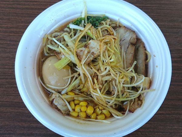 「熟成黒みそラーメン／龍のひげ×麺や虎徹」@つくばラーメンフェスタ2018の写真