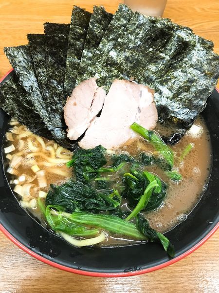「ラーメン＋高級のり    ¥800」@麺家 紫極の写真