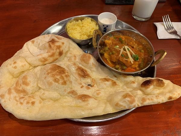 「Ａ：ワンカレーセット（野菜カレー）」@ビリヤニハウスの写真