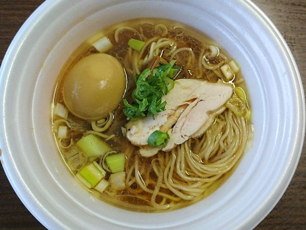 「王道の醤油らーめん／龍介×千茶屋」@つくばラーメンフェスタ2018の写真
