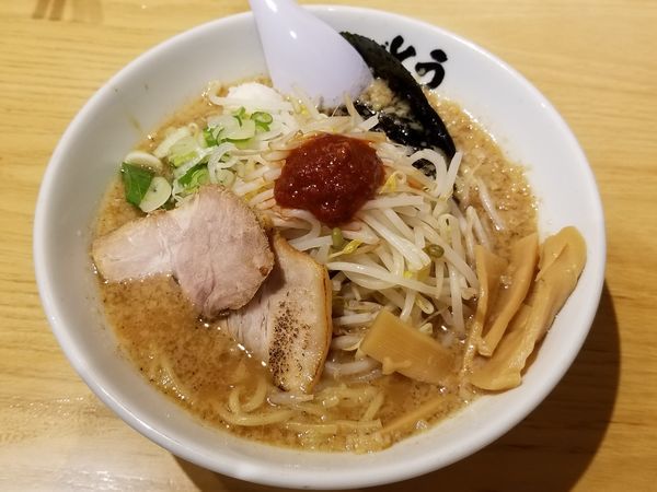 「のがほ 濃(大盛)＋もやしW」@野方ホープ 高田馬場店の写真