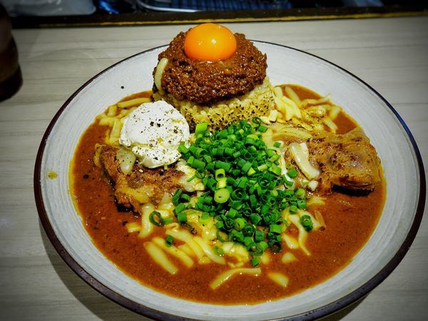 「辛口小(豚・キーマ・チーズ・クリームチーズ)」@吉田カレーの写真