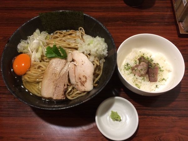 「真鰯のまぜそば 追い飯付き」@麺屋 ひな多の写真