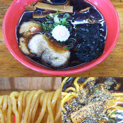 笠間の黒らーめん￥６８０