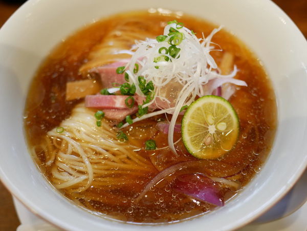 「期間限定 煮干し冷しそば」@麺や維新の写真