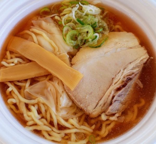 「海老ワンタンメン ８００円 by 花鳥風月（山形県酒田市）」@つくばラーメンフェスタ2018の写真