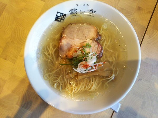 「味彩しお麺(¥760)」@ラーメン 霽レ空 HARESORAの写真