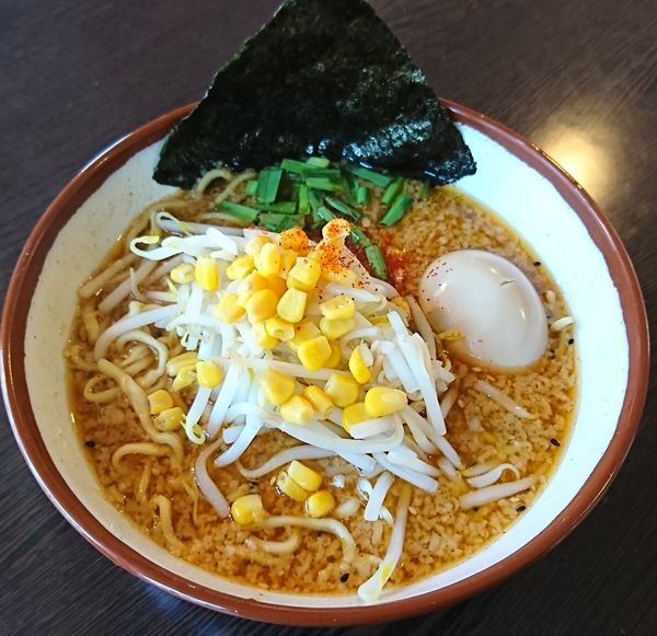 「味玉みそラーメン(880円)」@ど・みそ JRA東京競馬場店の写真