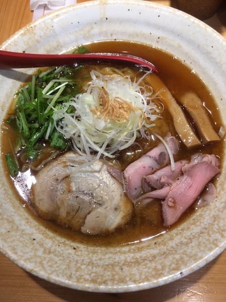 「焼きあご塩らー麺」@焼きあご塩らー麺 たかはし 上野店の写真