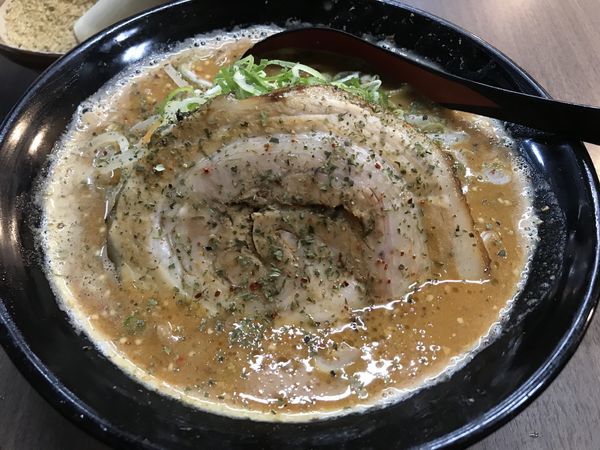 「辛いラーメン（辛い2倍痺れ3倍）」@味噌之達人 三国店の写真