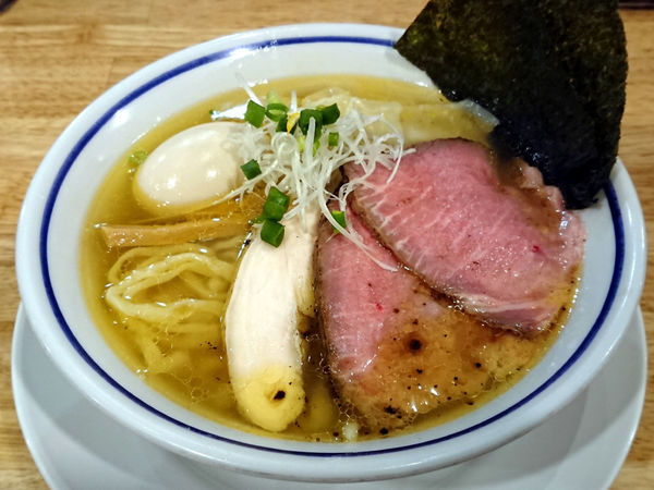「特製中華そば(塩)」@手打式超多加水麺 ののくらの写真