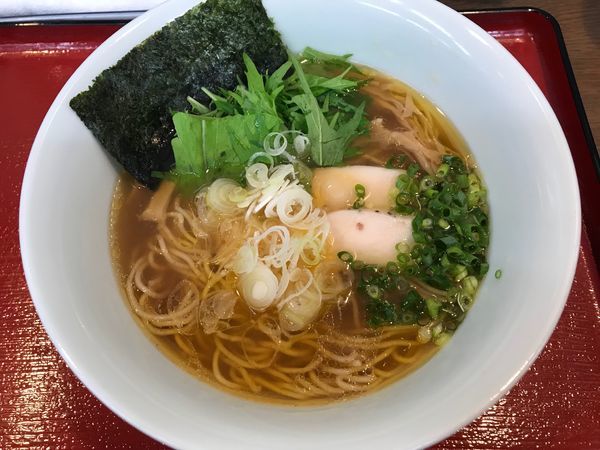 「ゆず醤油らぁめん」@麺や 流れ星の写真