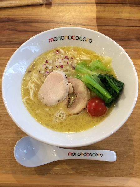 「濃厚鶏白湯らーめん 500円(オープンセール)」@もののこころ 東松戸店の写真