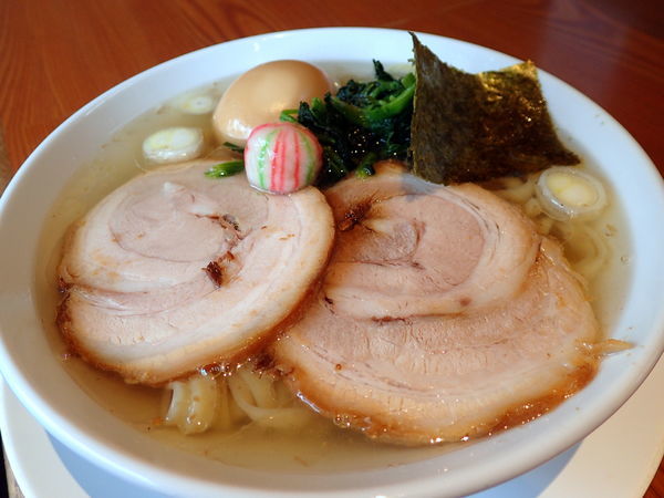 「味玉塩生姜らぁめん」@らぁめん 生姜は文化。の写真