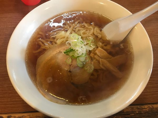 「らーめん」@手打ちらーめん はやぶさの写真