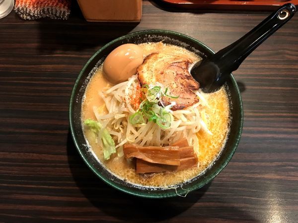 「味噌らーめん 味玉トッピング」@めんや 蔵の写真