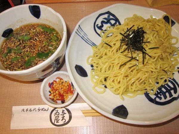 「ざるらーめん　750円」@与ろゐ屋の写真