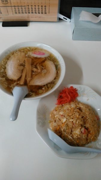「Ａランチ　950円　ラーパス特典　50円引き」@手打らーめん やまだの写真