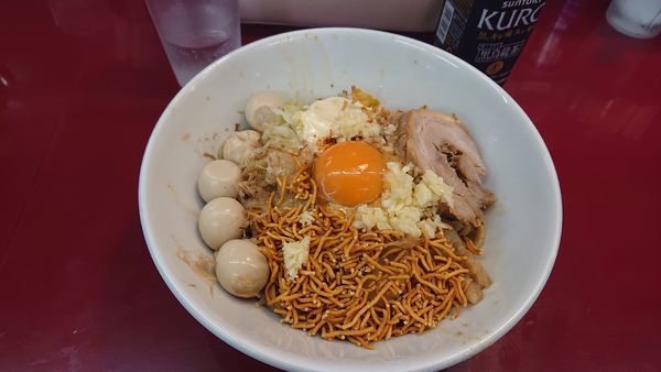 「まぜそば」@ジラフの写真