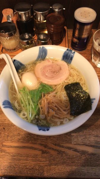 「塩ラーメン」@ラーメン食堂 粋な一生の写真
