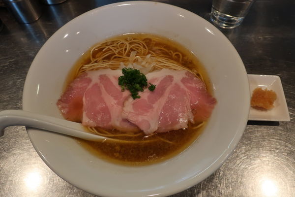 「Crazy Crab (豚骨醤油の白湯）1,000円」@さんじの写真