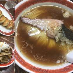 支那ソバ 餃子 メンマ