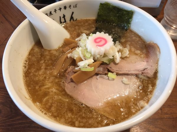 「中華そば(塩)」@江戸前煮干し中華そば きみはん 総本店の写真