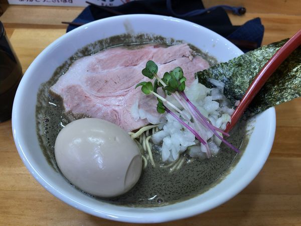 「ヤバニボ」@めんや天夢の写真