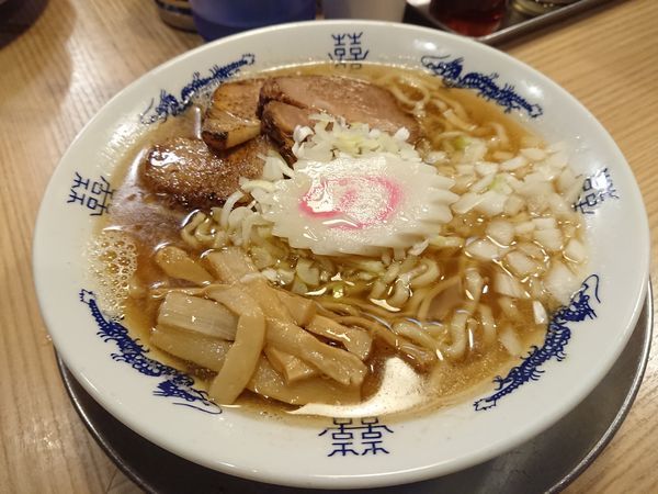 「煮干そば(並)750円」@煮干そば 流。の写真