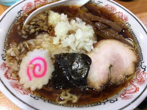 「ワンタンメン750円」@らーめん おゆうの写真